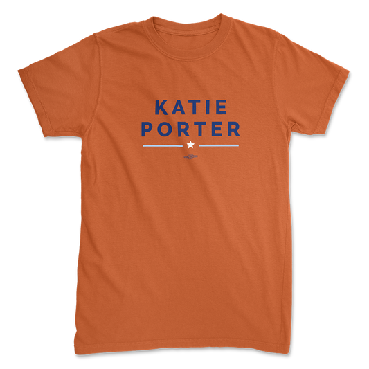 Orange Katie Porter  Unisex T-Shirt
